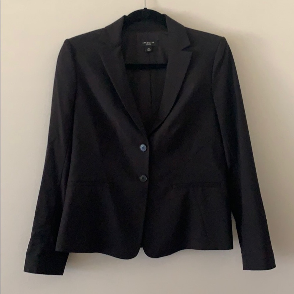 Ann Taylor Black Petite Jacket Size 6